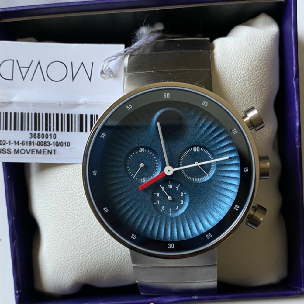 Sold 🖤 New movado men's